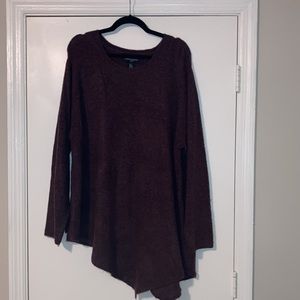 Asymmetrical hem sweater